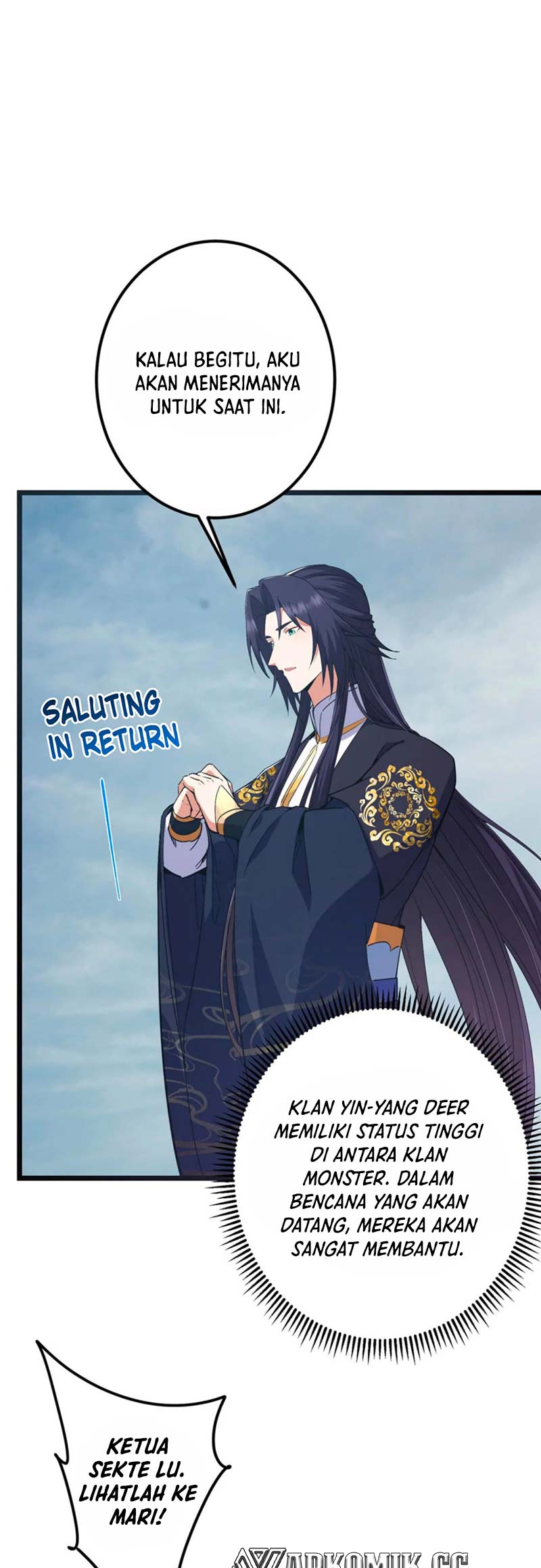 Keep A Low Profile, Sect Leader Chapter 416 Gambar 10