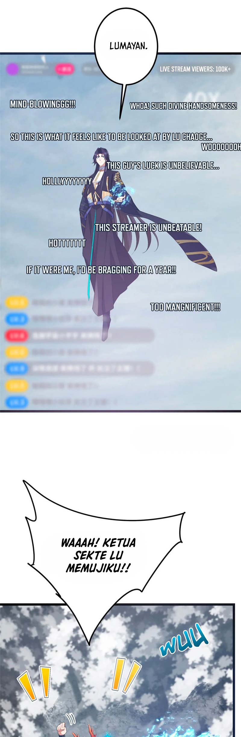 Keep A Low Profile, Sect Leader Chapter 416 Gambar 13