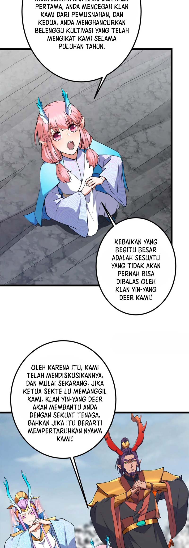 Keep A Low Profile, Sect Leader Chapter 416 Gambar 8