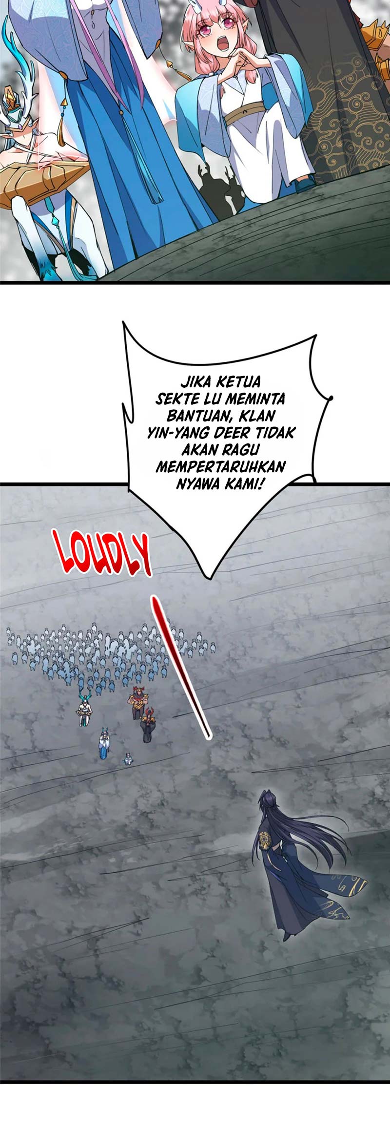 Keep A Low Profile, Sect Leader Chapter 416 Gambar 9