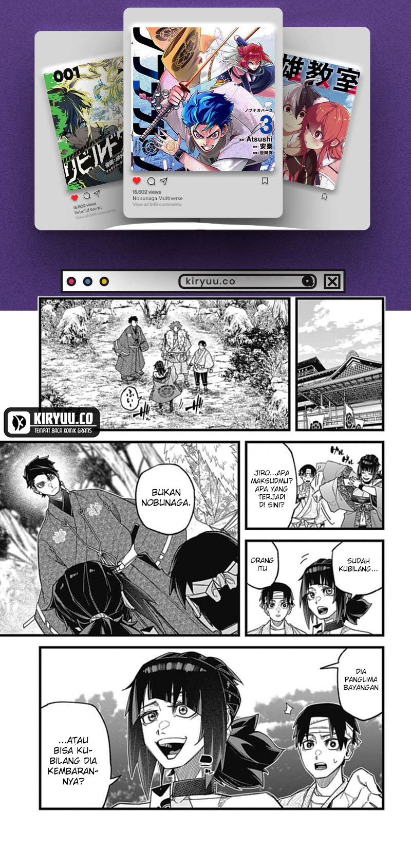 Nobunaga Multiverse Chapter 04.2 Gambar 21