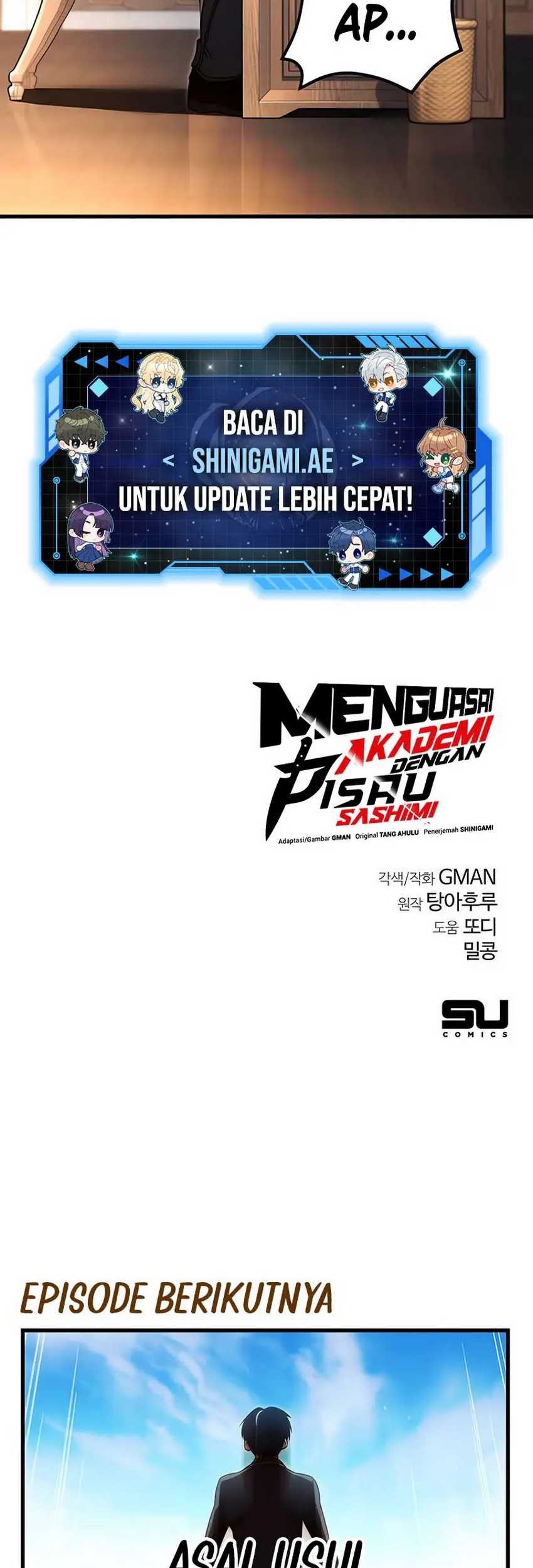 I Took over The Academy With a Single Sashimi Knife Chapter 11 Gambar 97