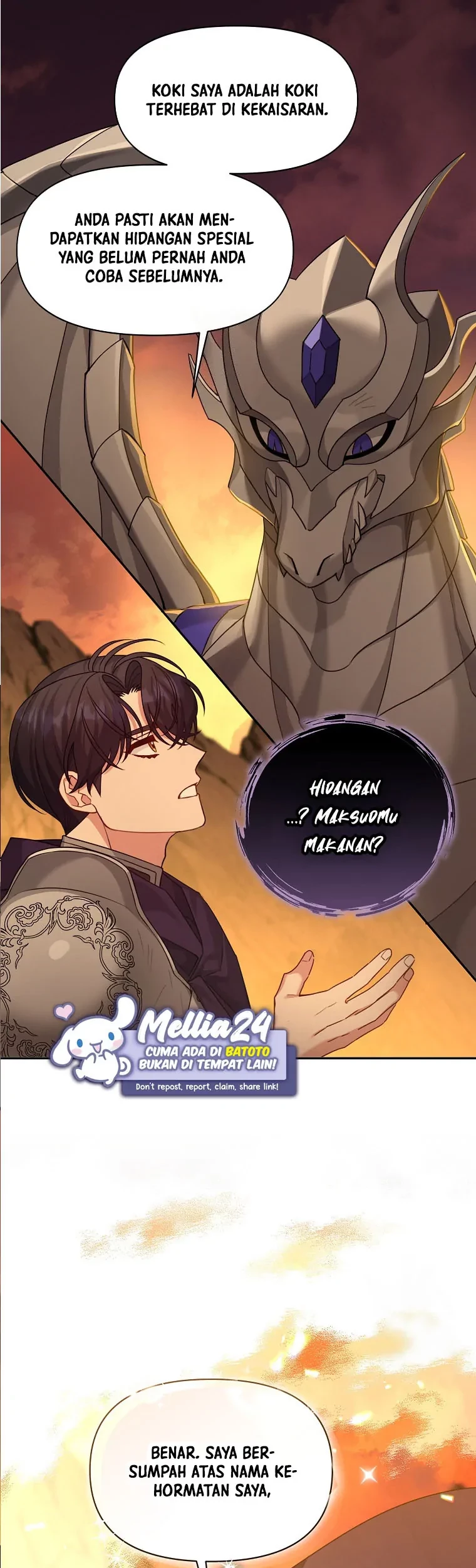 Manhwa I’m a Villainess, but I’m Good at Cooking Chapter 15 gambar nomor 2