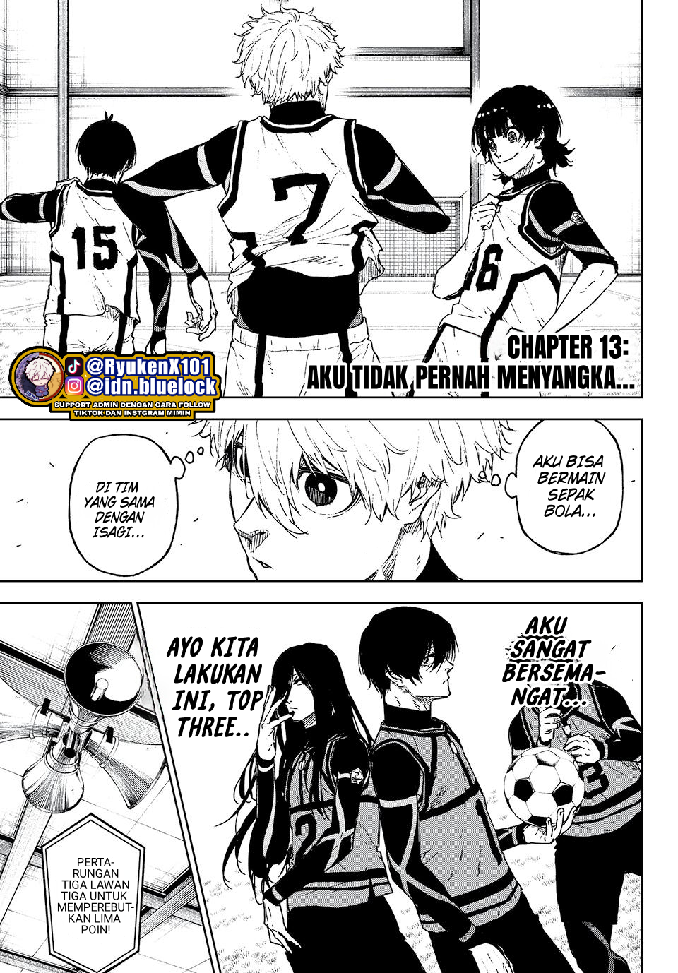 Komik Blue Lock: Episode Nagi Chapter 13 gambar nomor 1