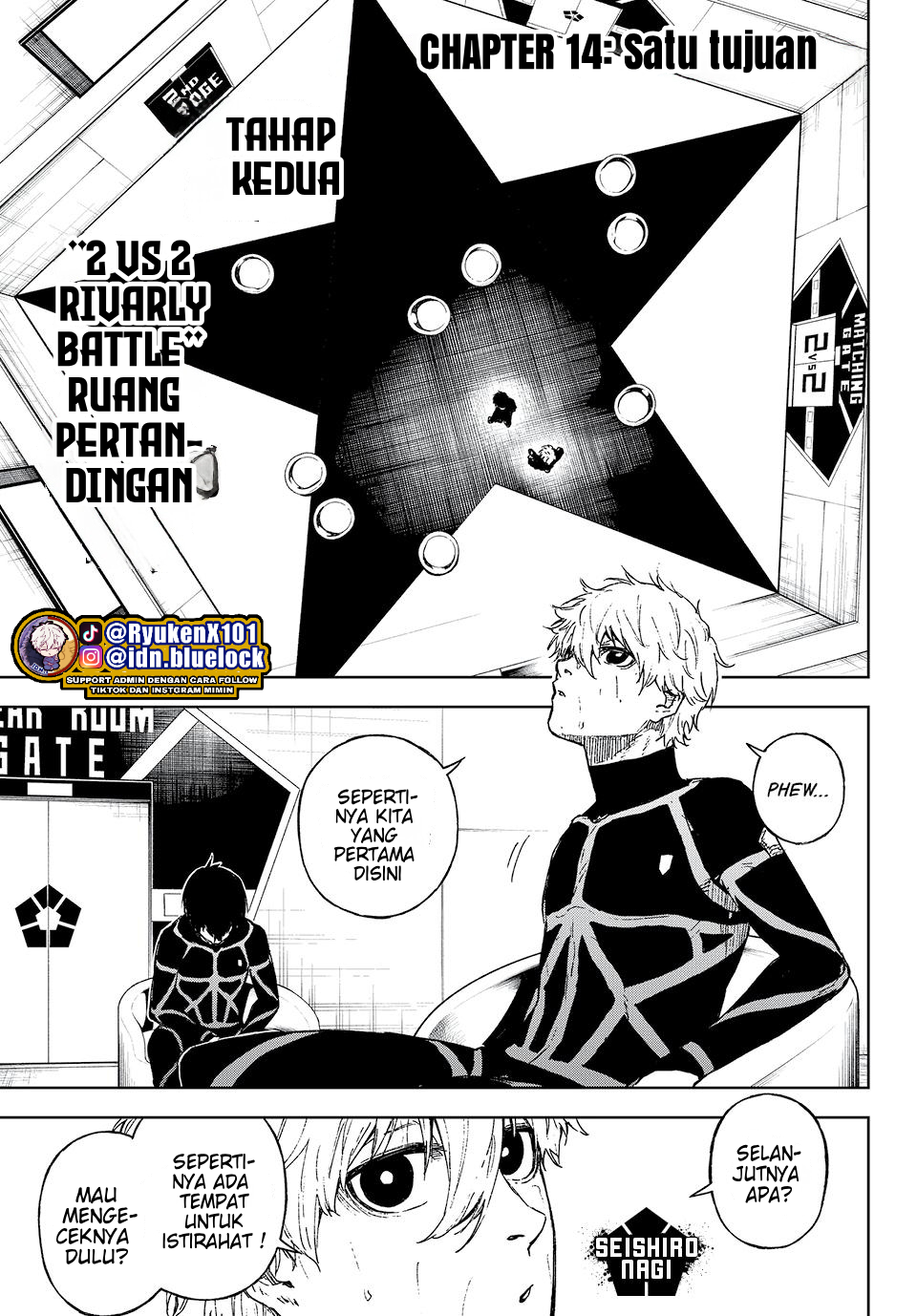 Blue Lock: Episode Nagi Chapter 14 Gambar 3