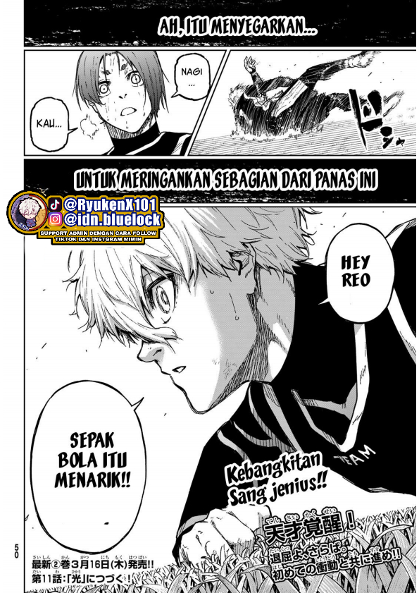 Blue Lock: Episode Nagi Chapter 10 Gambar 44