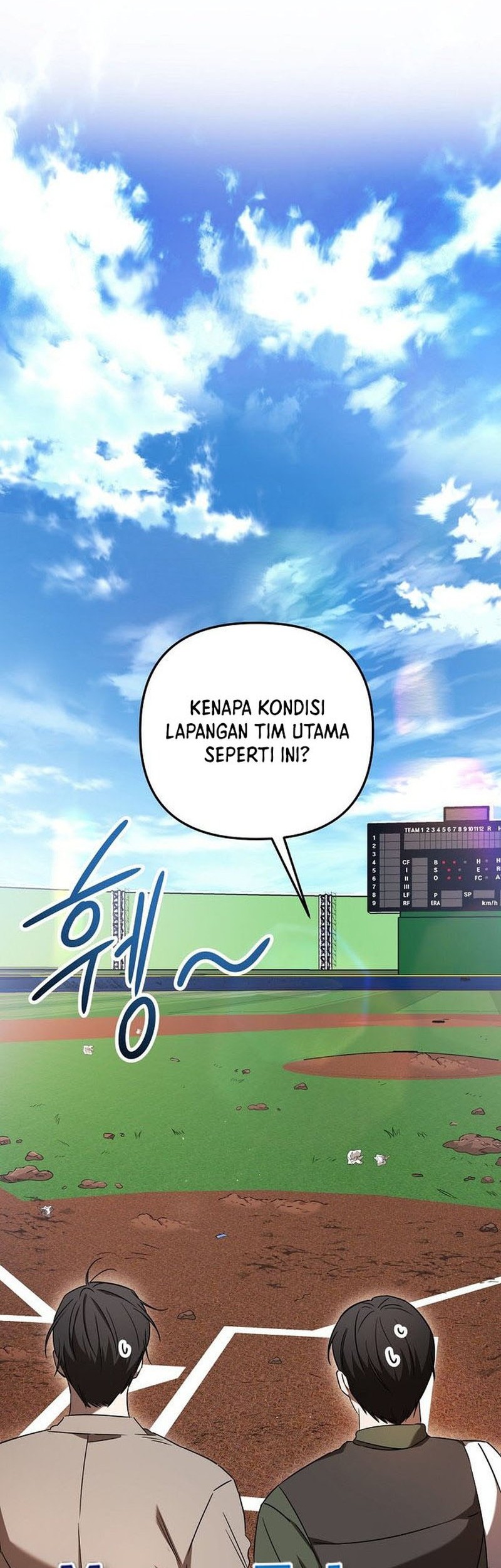 Manhwa The Rookie In The Baseball Team Is Performing Exceptionally Well Chapter 21 gambar nomor 2