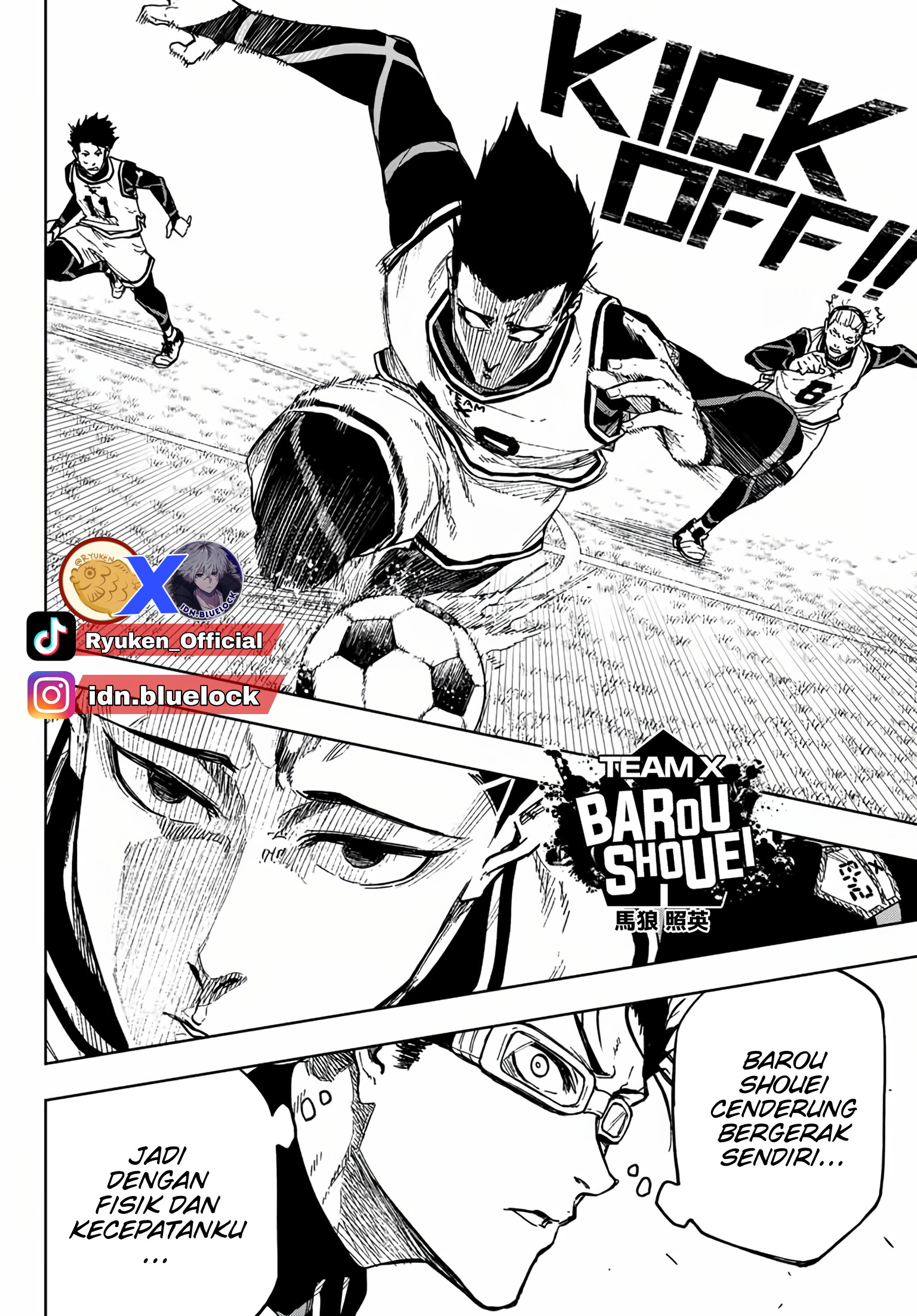 Blue Lock: Episode Nagi Chapter 08 Gambar 6