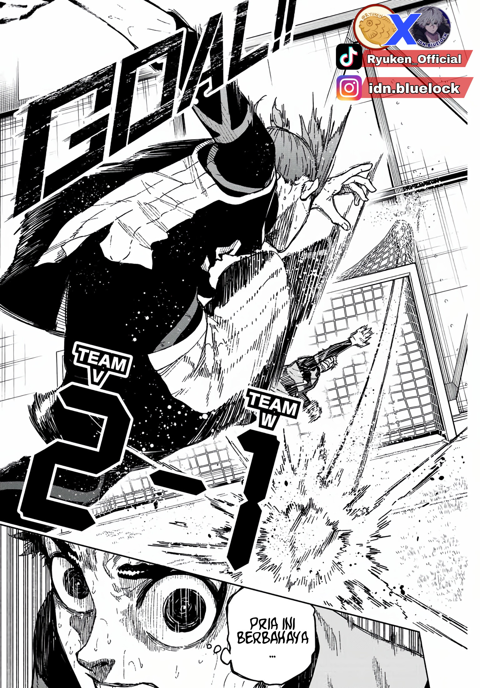 Blue Lock: Episode Nagi Chapter 07 Gambar 34