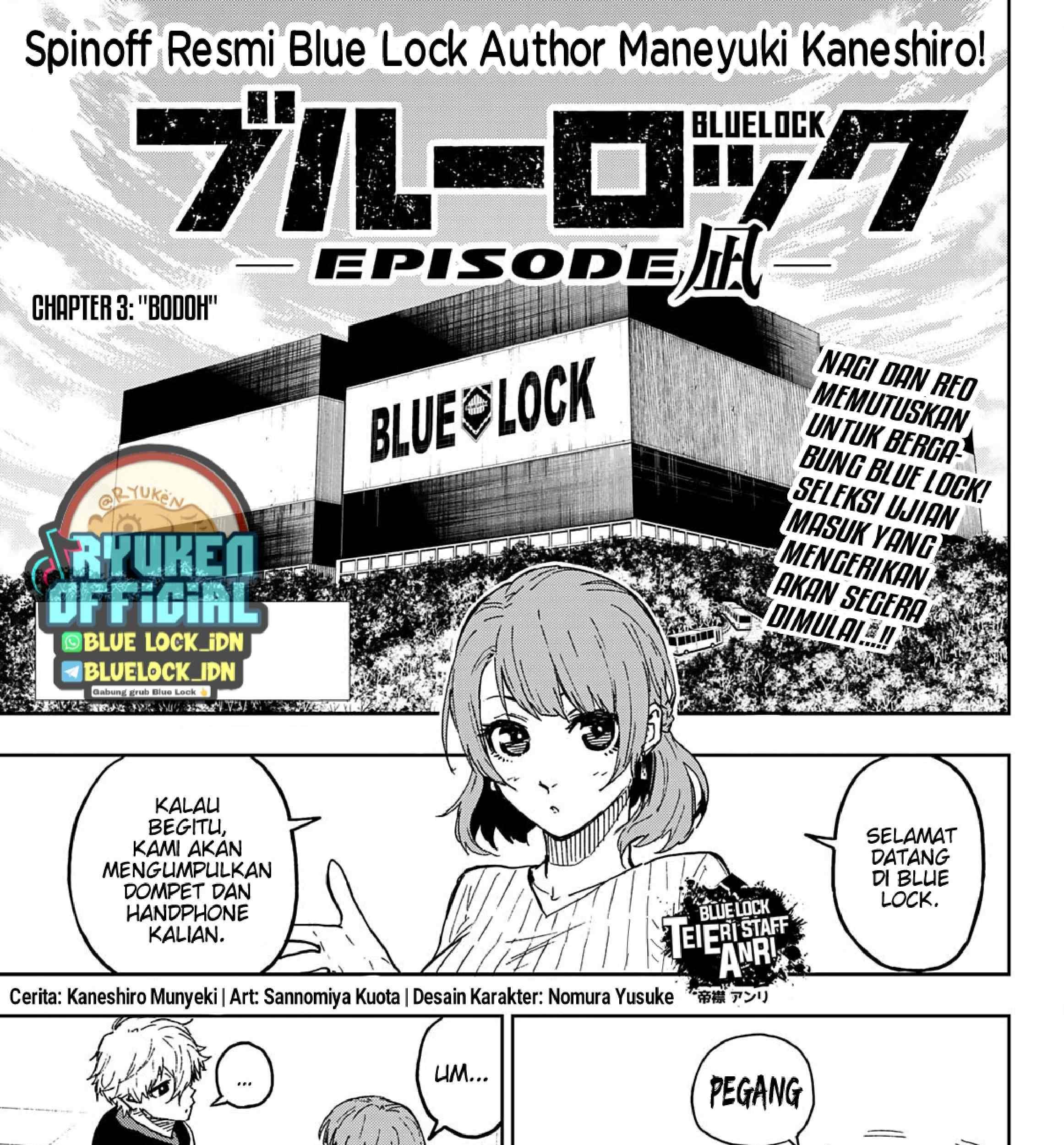 Blue Lock: Episode Nagi Chapter 03 Gambar 3