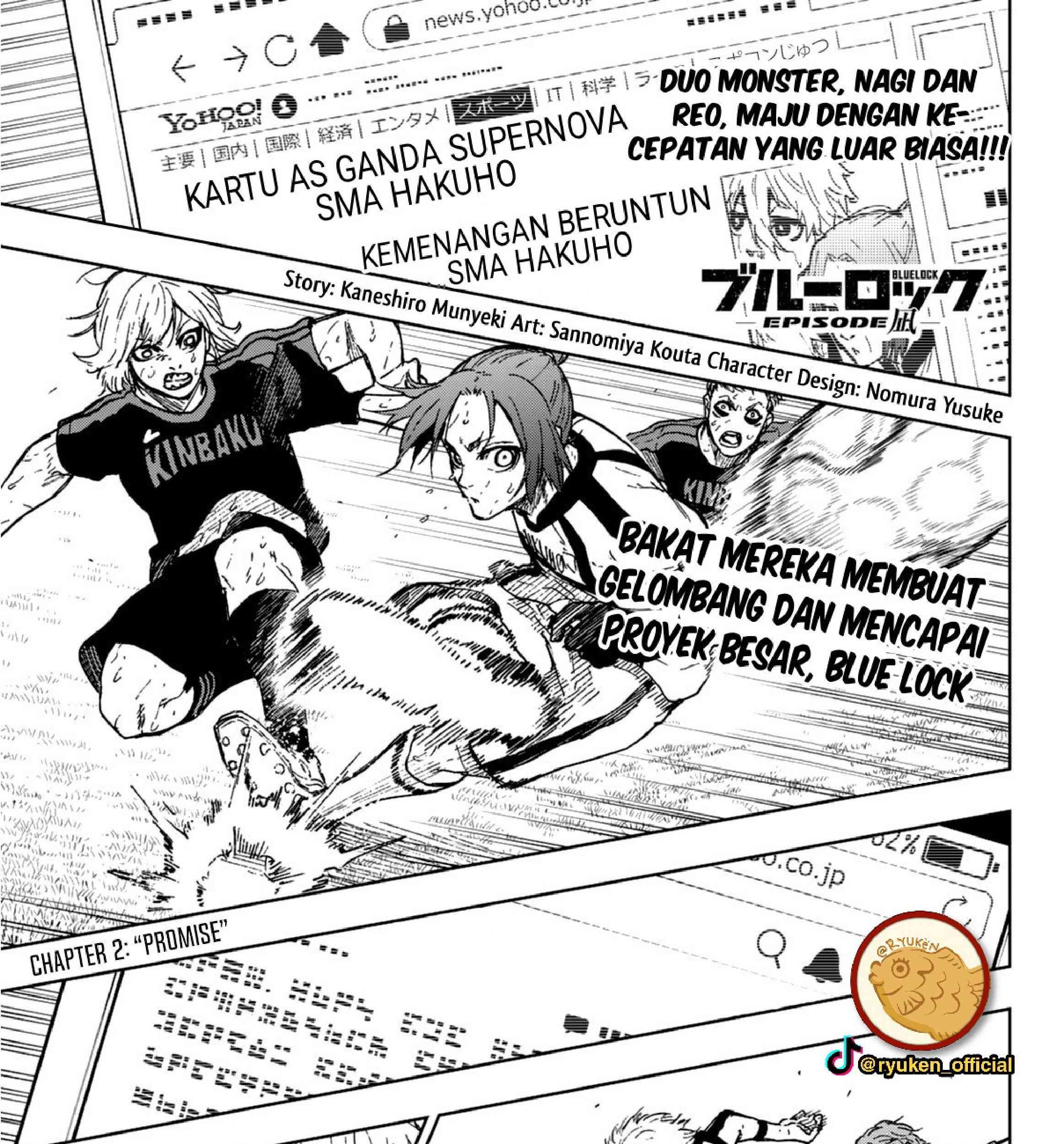 Manga Blue Lock: Episode Nagi Chapter 02 gambar nomor 2