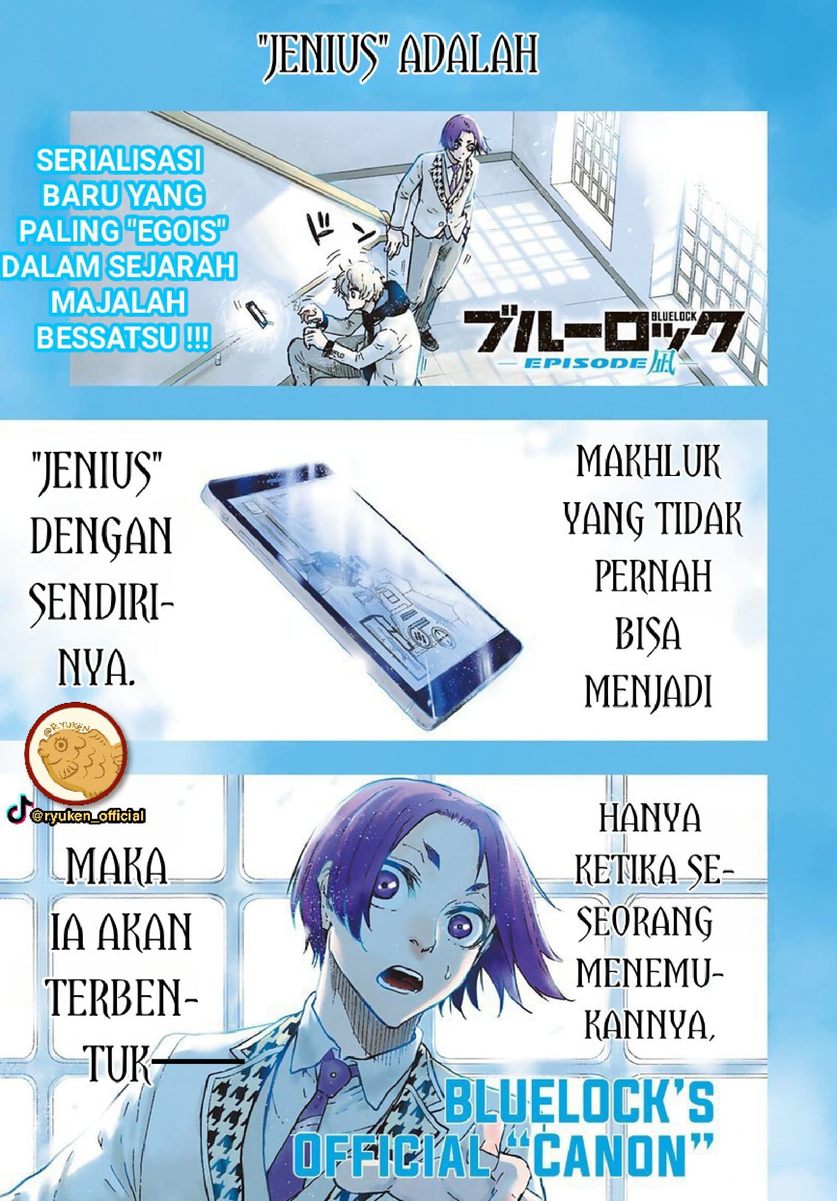 Blue Lock: Episode Nagi Chapter 01 Gambar 3