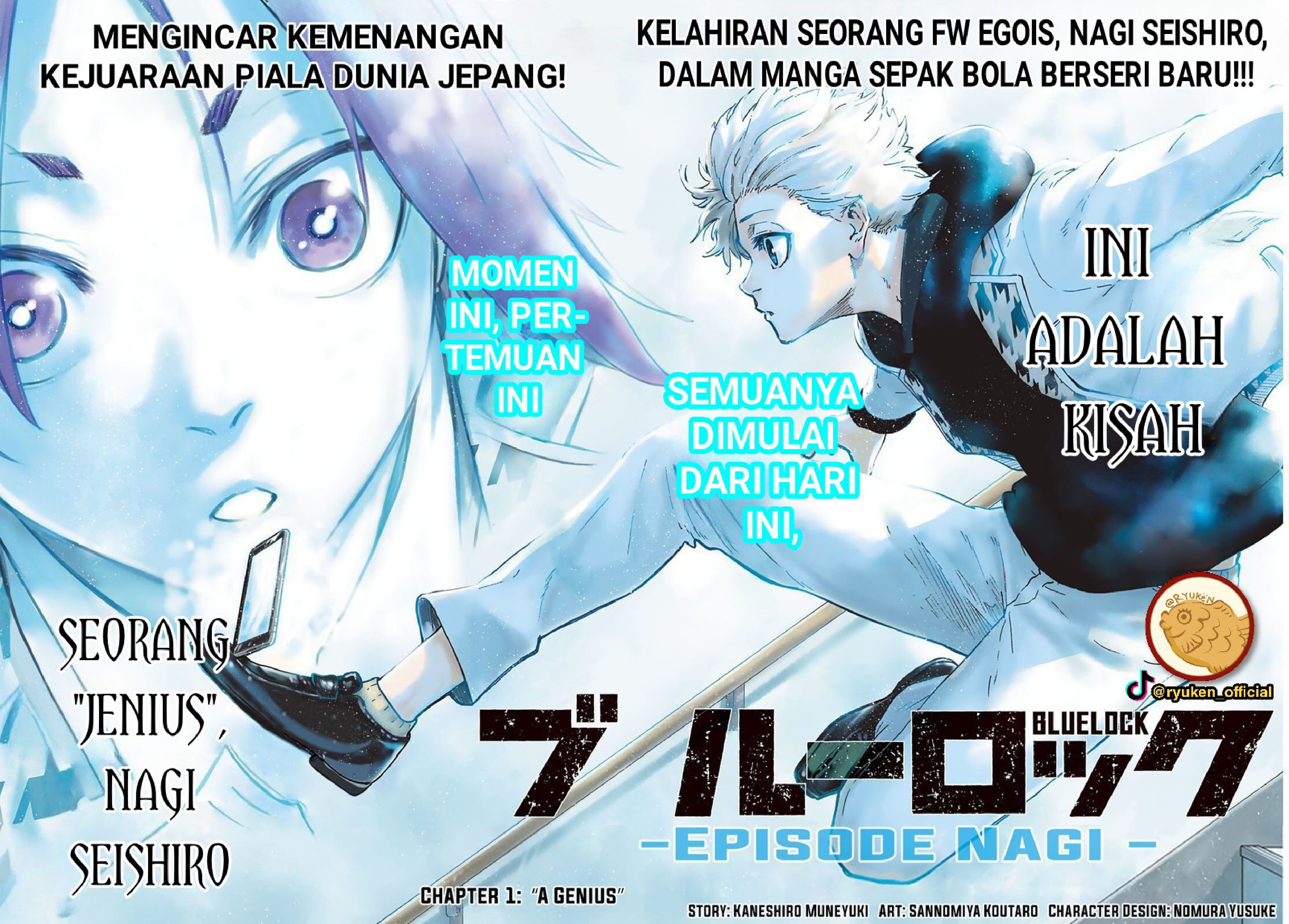 Blue Lock: Episode Nagi Chapter 01 Gambar 4