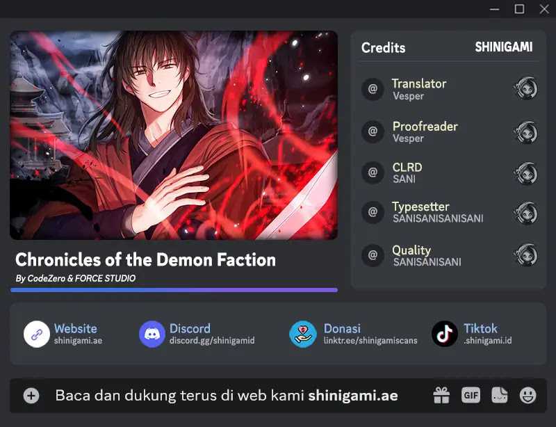 Komik Chronicles of the Demon Faction Chapter 87 gambar nomor 1