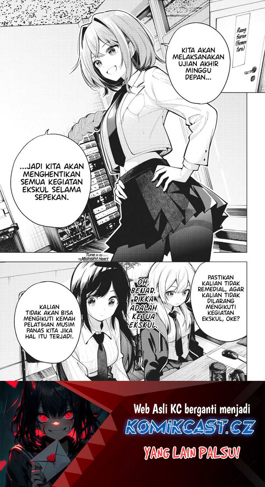 Manga Mayonaka Heart Tune Chapter 33 gambar nomor 2