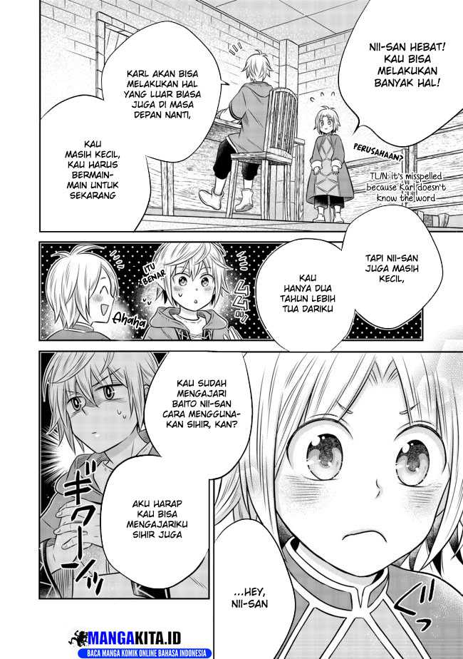 Isekai no Binbou Nouka ni Tensei Shitanode, Renga o Tsukutte Shiro o Tateru Koto ni Shimashita Chapter 08.2 Gambar 17