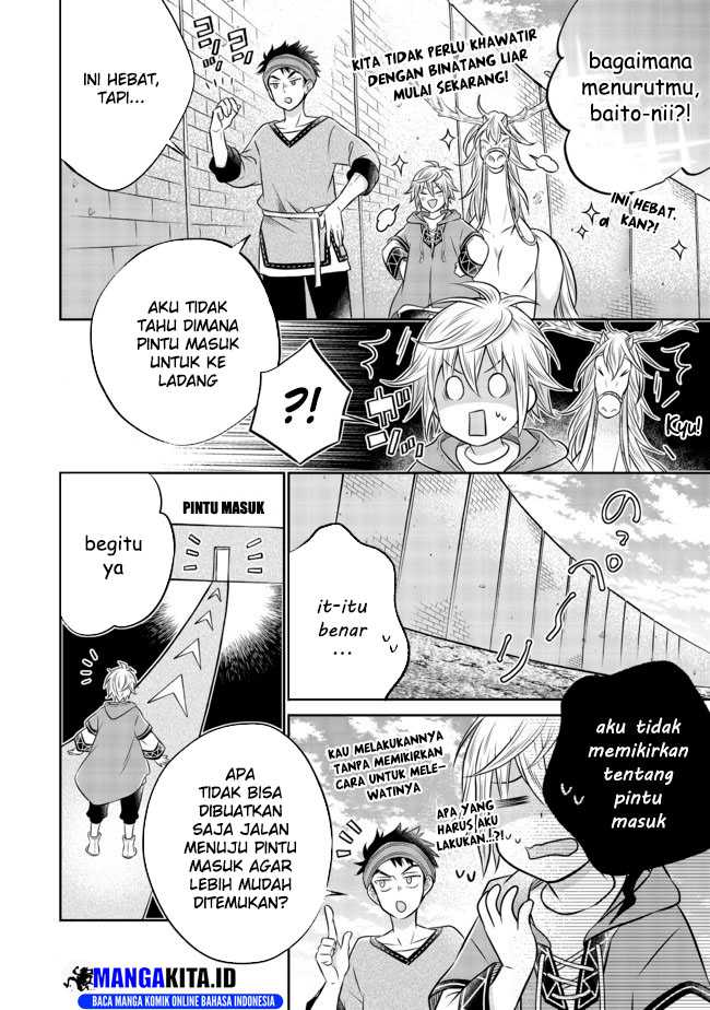 Isekai no Binbou Nouka ni Tensei Shitanode, Renga o Tsukutte Shiro o Tateru Koto ni Shimashita Chapter 08.2 Gambar 10