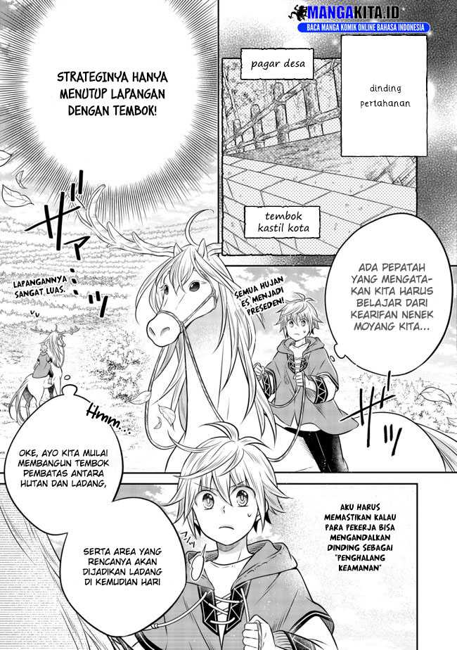 Isekai no Binbou Nouka ni Tensei Shitanode, Renga o Tsukutte Shiro o Tateru Koto ni Shimashita Chapter 08.2 Gambar 4