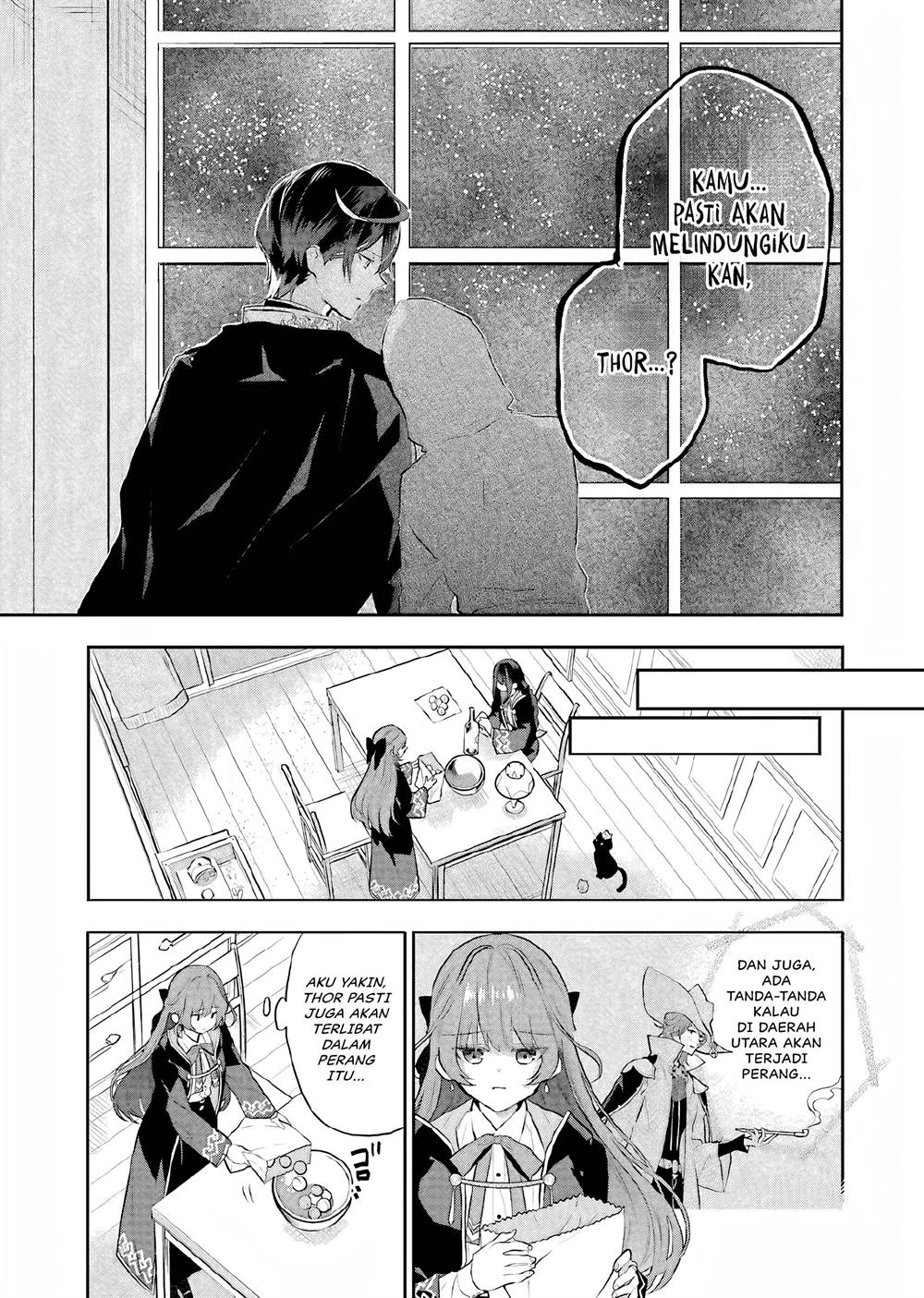 Maydare Tensei Monogatari: Kono Sekai de Ichiban Warui Majo Chapter 11 Gambar 24