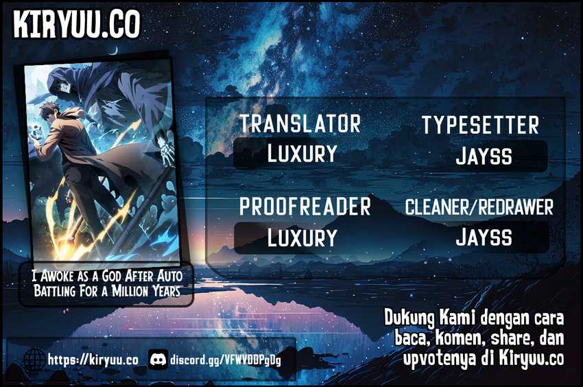 Komik I Awoke as a God After Auto Battling For a Million Years (Idle Player Returns as a God) Chapter 09 gambar nomor 1