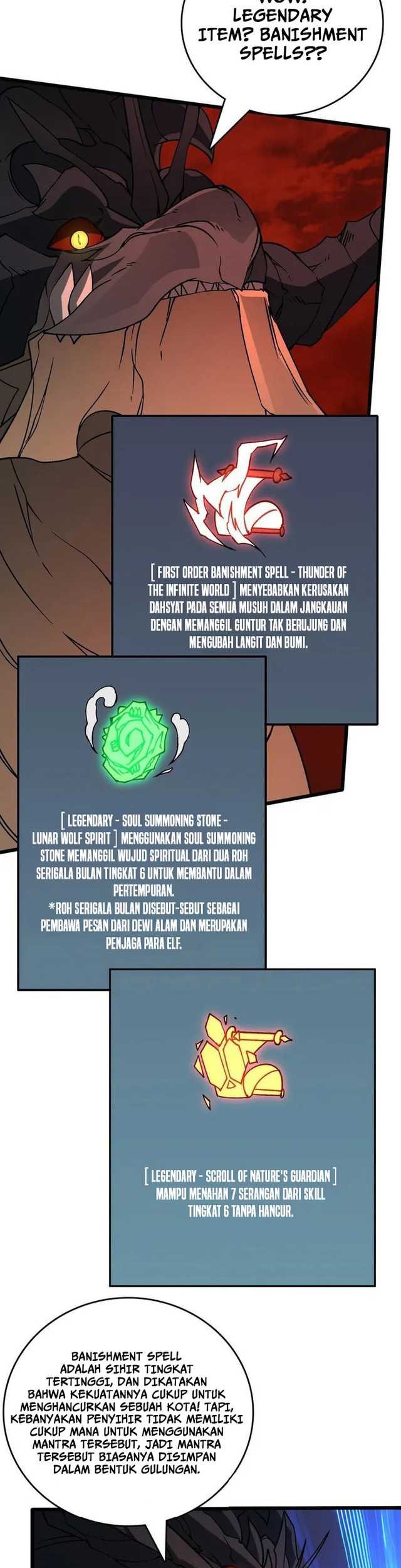 I Become Invincible Black Dragon Boss At The Start Chapter 20 Gambar 6