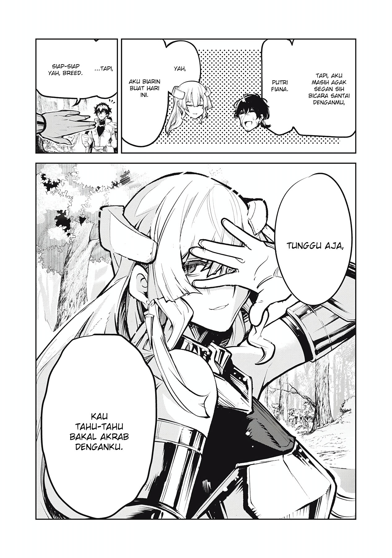 Kuni wo Owareta Ryuushi-san, Hirowareta Ringoku de Ukkari Musou shite Shimau Chapter 02.1 Gambar 12