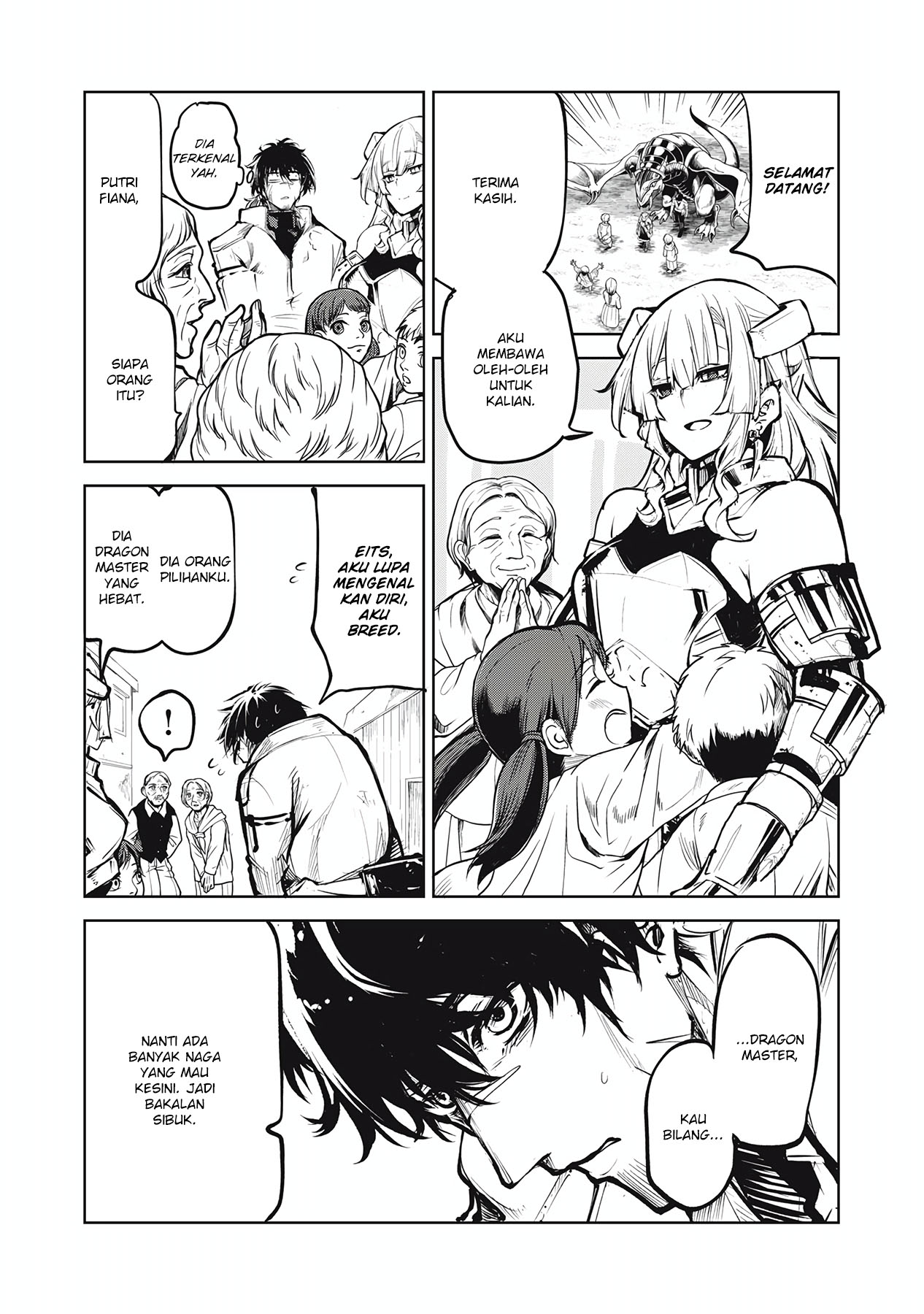 Kuni wo Owareta Ryuushi-san, Hirowareta Ringoku de Ukkari Musou shite Shimau Chapter 02.1 Gambar 8