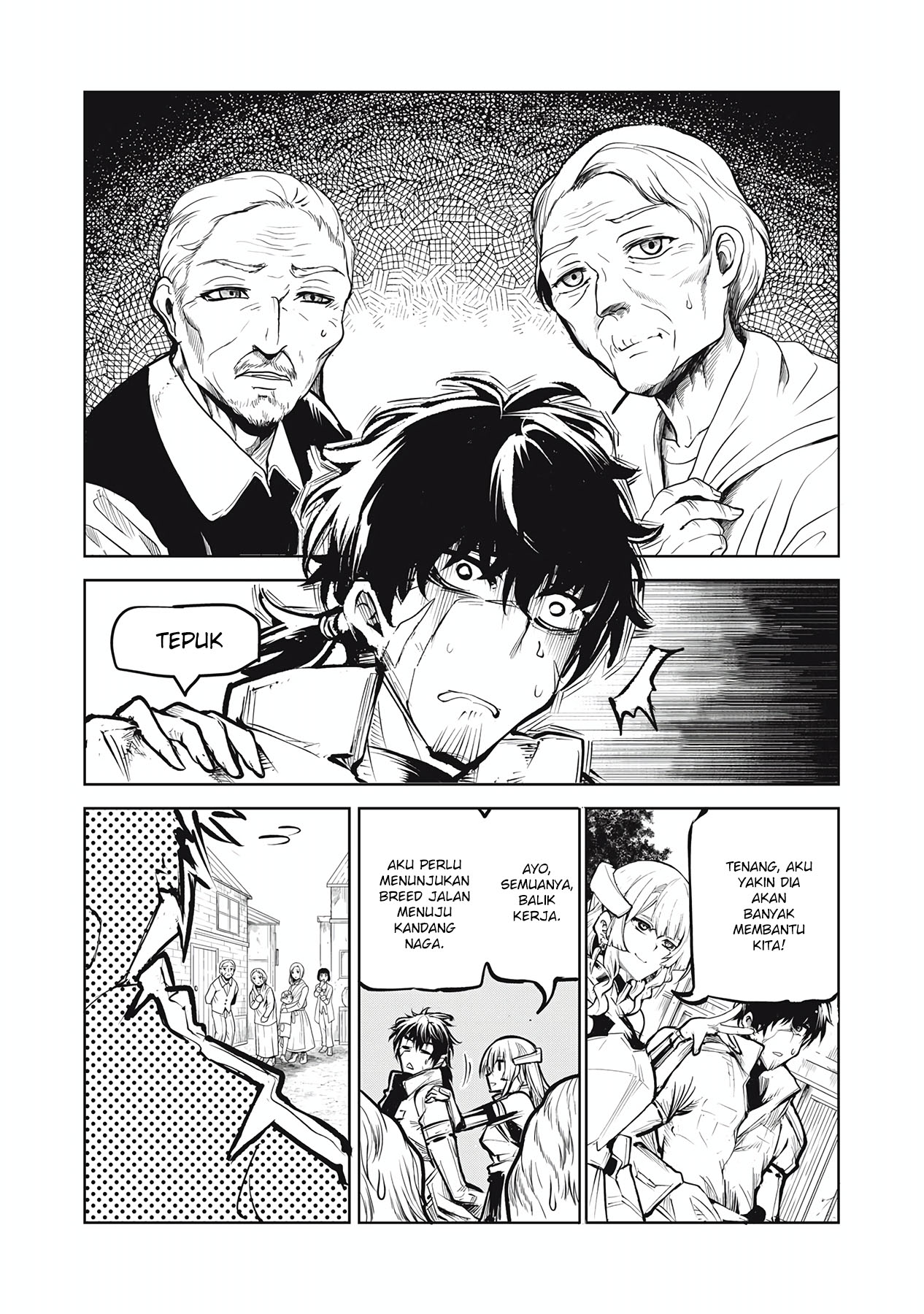 Kuni wo Owareta Ryuushi-san, Hirowareta Ringoku de Ukkari Musou shite Shimau Chapter 02.1 Gambar 9