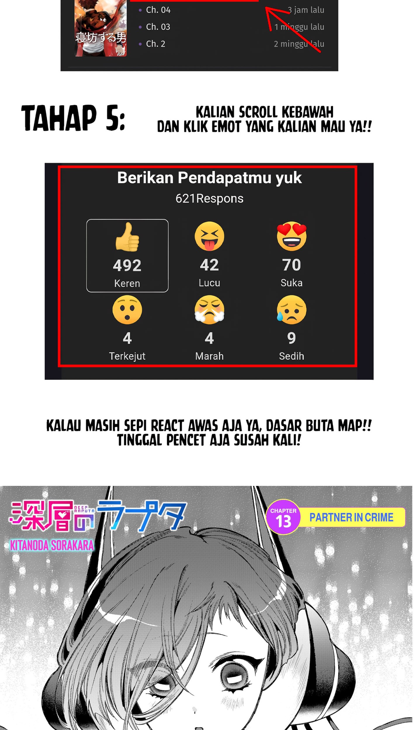 Shinsou no Raputa Chapter 13 Gambar 3