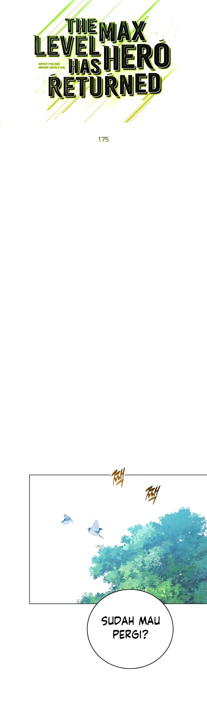 The MAX leveled hero will return! Chapter 175 Gambar 26