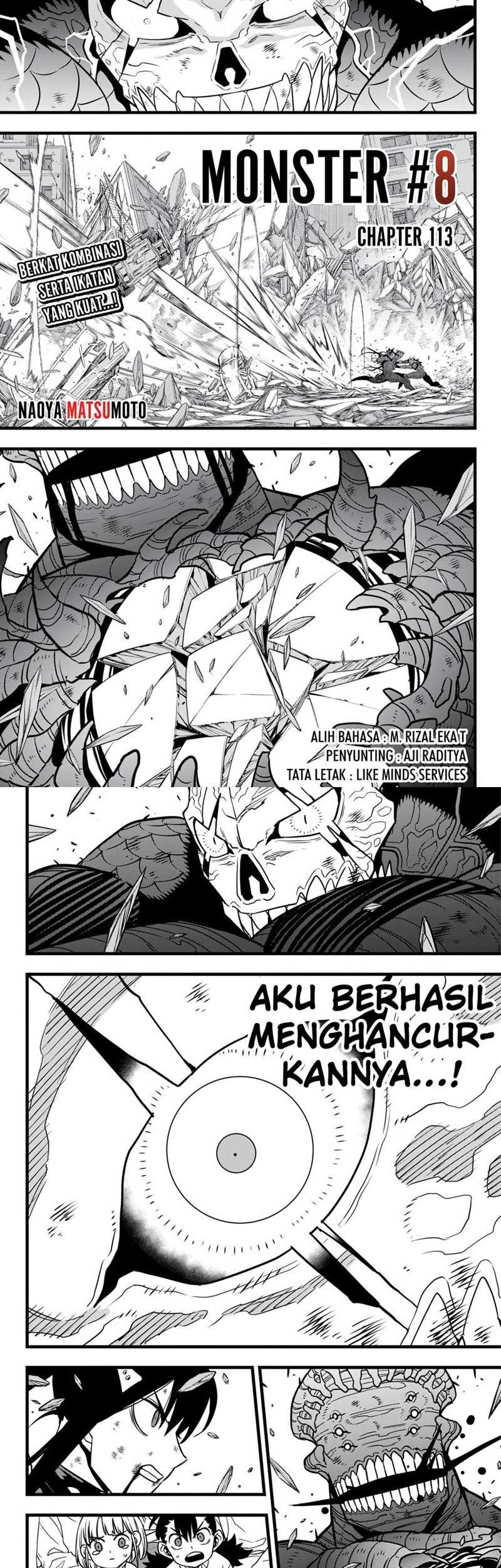 Komik 8Kaijuu Chapter 113 gambar nomor 1