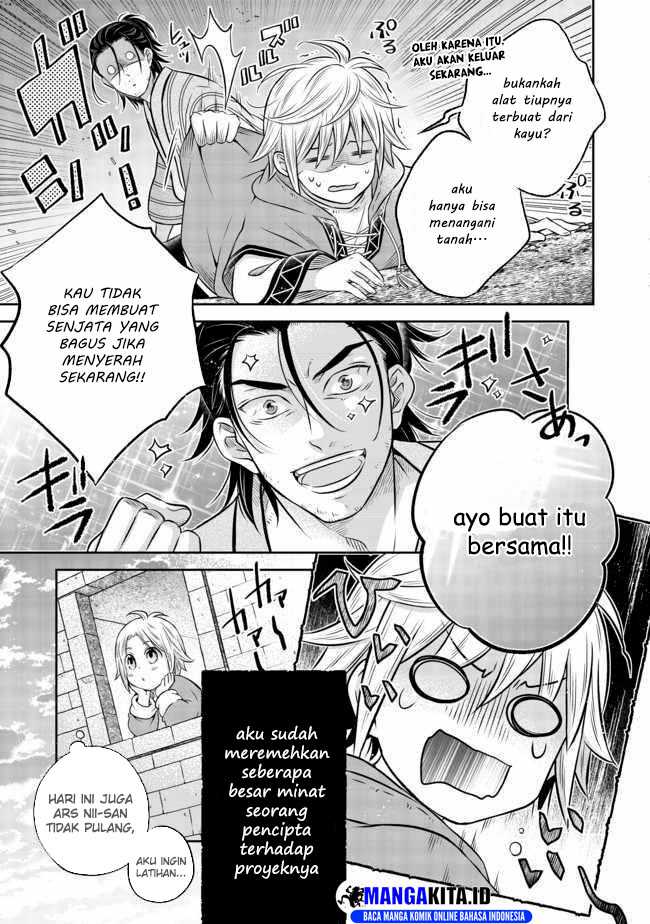 Isekai no Binbou Nouka ni Tensei Shitanode, Renga o Tsukutte Shiro o Tateru Koto ni Shimashita Chapter 09.1 Gambar 16