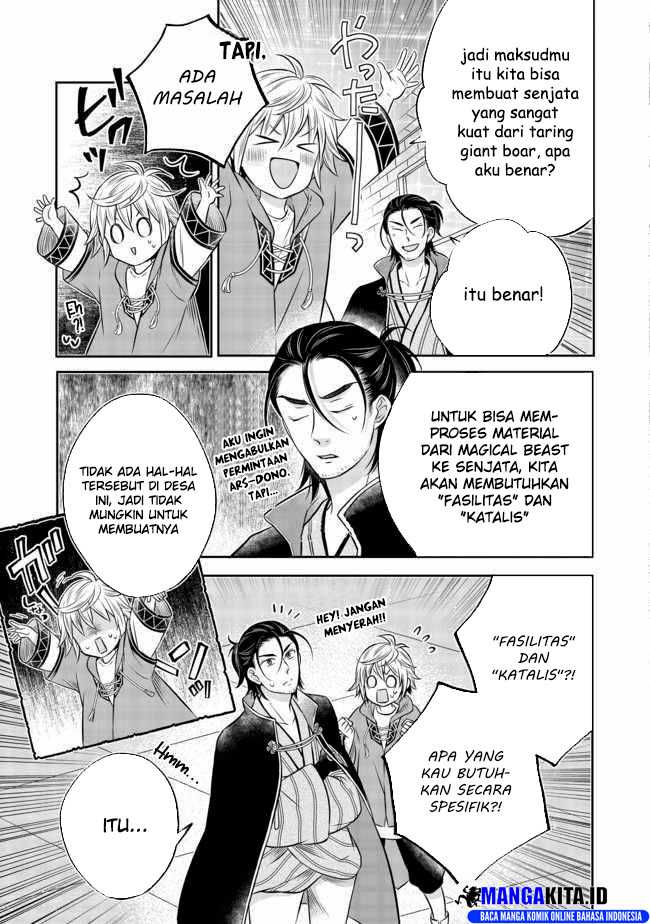 Isekai no Binbou Nouka ni Tensei Shitanode, Renga o Tsukutte Shiro o Tateru Koto ni Shimashita Chapter 09.1 Gambar 10