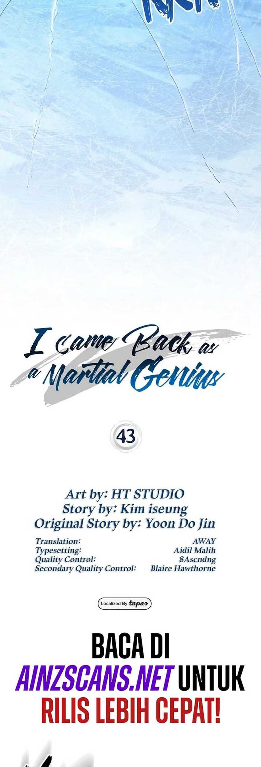 Return Of The Martial Arts Genius Chapter 43 Gambar 12