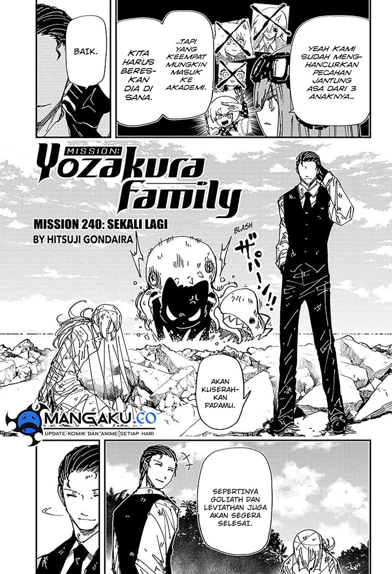 Manga Mission: Yozakura Family Chapter 240 gambar nomor 2