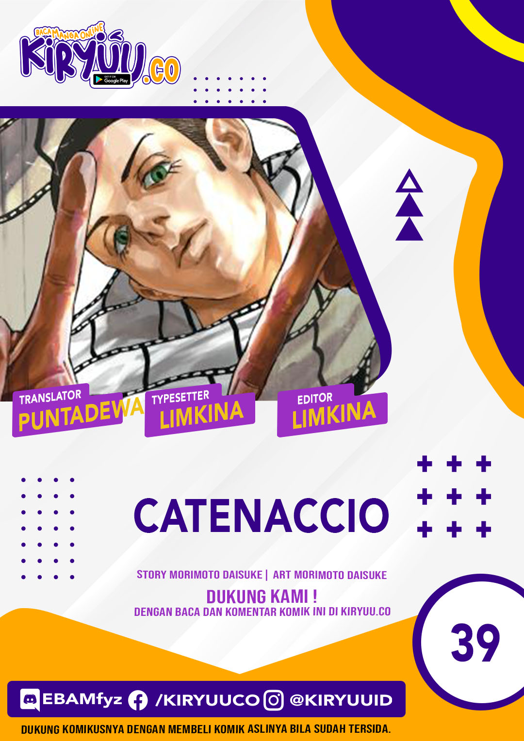 Komik Catenaccio Chapter 39 gambar nomor 1