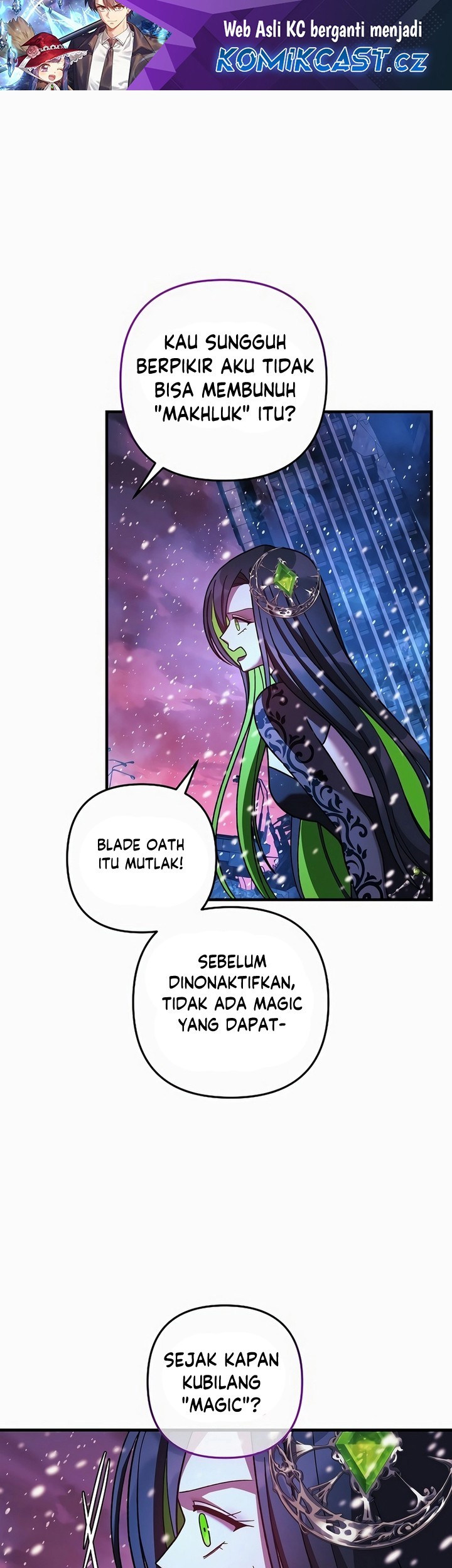 Manhwa My Daughter is the Final Boss Chapter 135 gambar nomor 2
