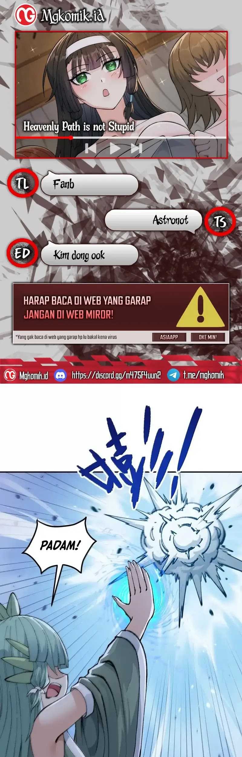 Komik The Heavenly Path Is Not Stupid Chapter 100 gambar nomor 1