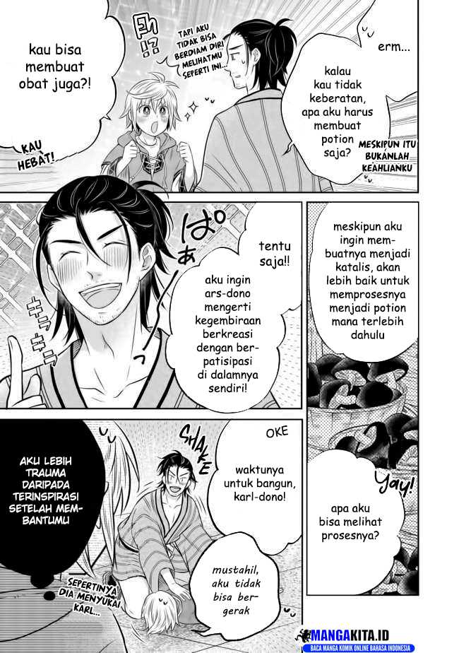 Isekai no Binbou Nouka ni Tensei Shitanode, Renga o Tsukutte Shiro o Tateru Koto ni Shimashita Chapter 09.2 Gambar 16