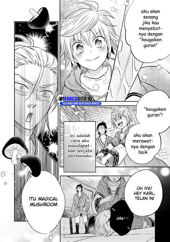 Isekai no Binbou Nouka ni Tensei Shitanode, Renga o Tsukutte Shiro o Tateru Koto ni Shimashita Chapter 09.2 Gambar 13