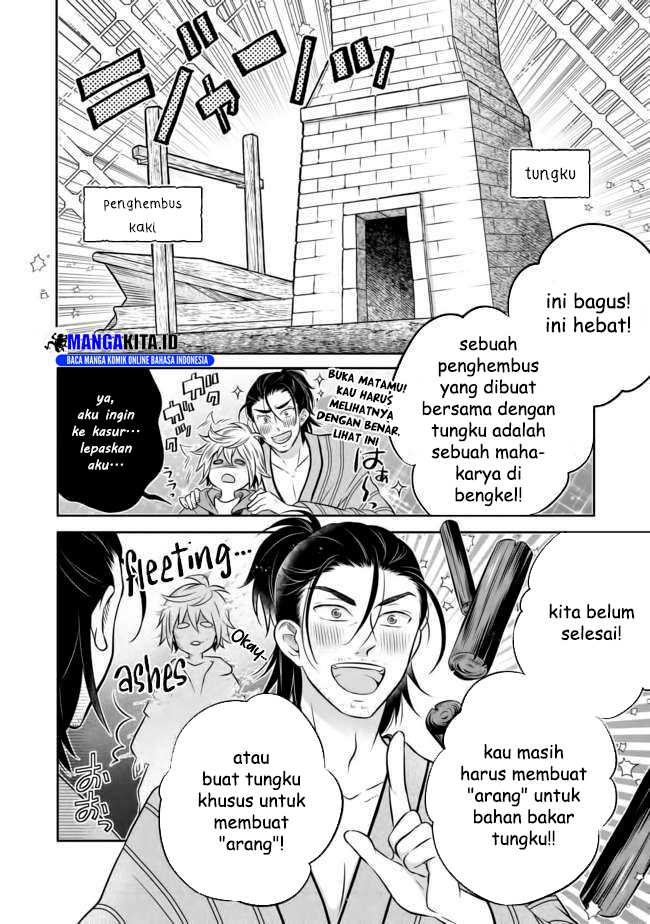 Manga Isekai no Binbou Nouka ni Tensei Shitanode, Renga o Tsukutte Shiro o Tateru Koto ni Shimashita Chapter 09.2 gambar nomor 2