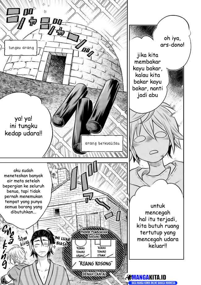 Isekai no Binbou Nouka ni Tensei Shitanode, Renga o Tsukutte Shiro o Tateru Koto ni Shimashita Chapter 09.2 Gambar 3