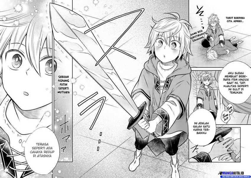 Isekai no Binbou Nouka ni Tensei Shitanode, Renga o Tsukutte Shiro o Tateru Koto ni Shimashita Chapter 09.2 Gambar 8