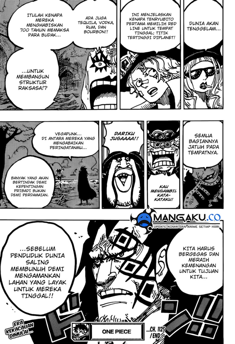 One Piece Chapter 1125 Gambar 17