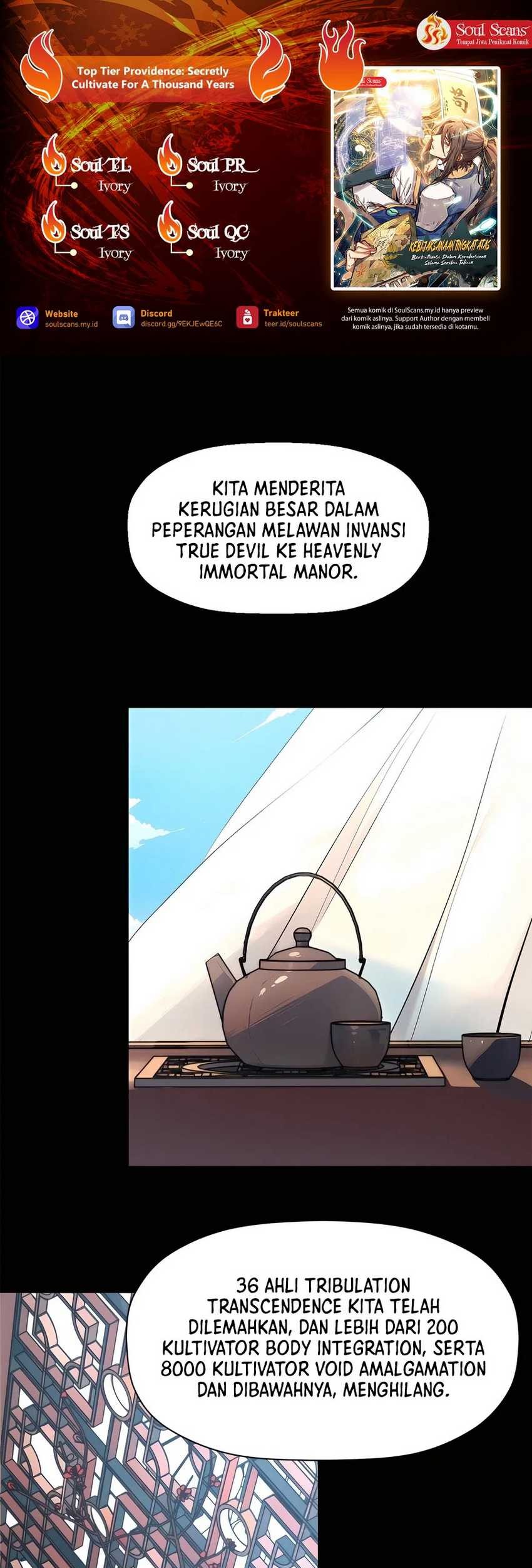 Komik Top Tier Providence: Secretly Cultivate for a Thousand Years Chapter 179 gambar nomor 1