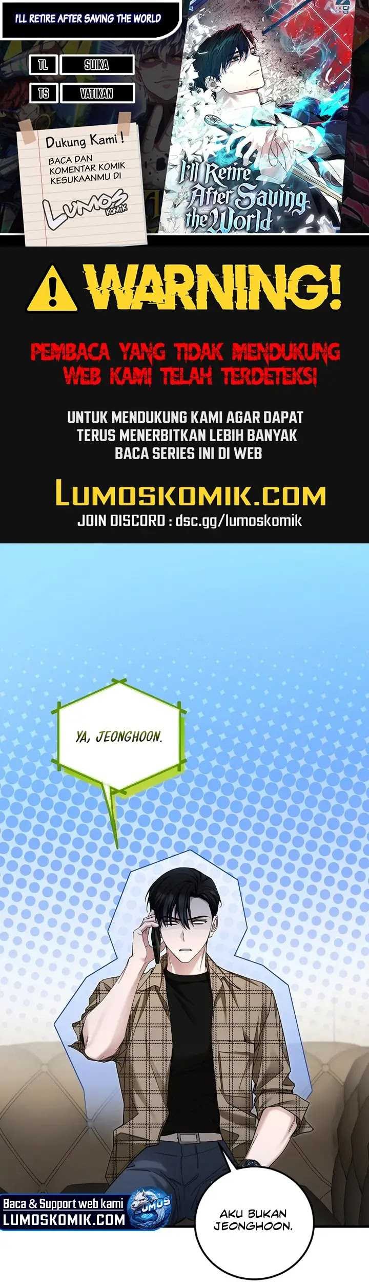 Komik I’ll Retire After Saving the World Chapter 29 gambar nomor 1