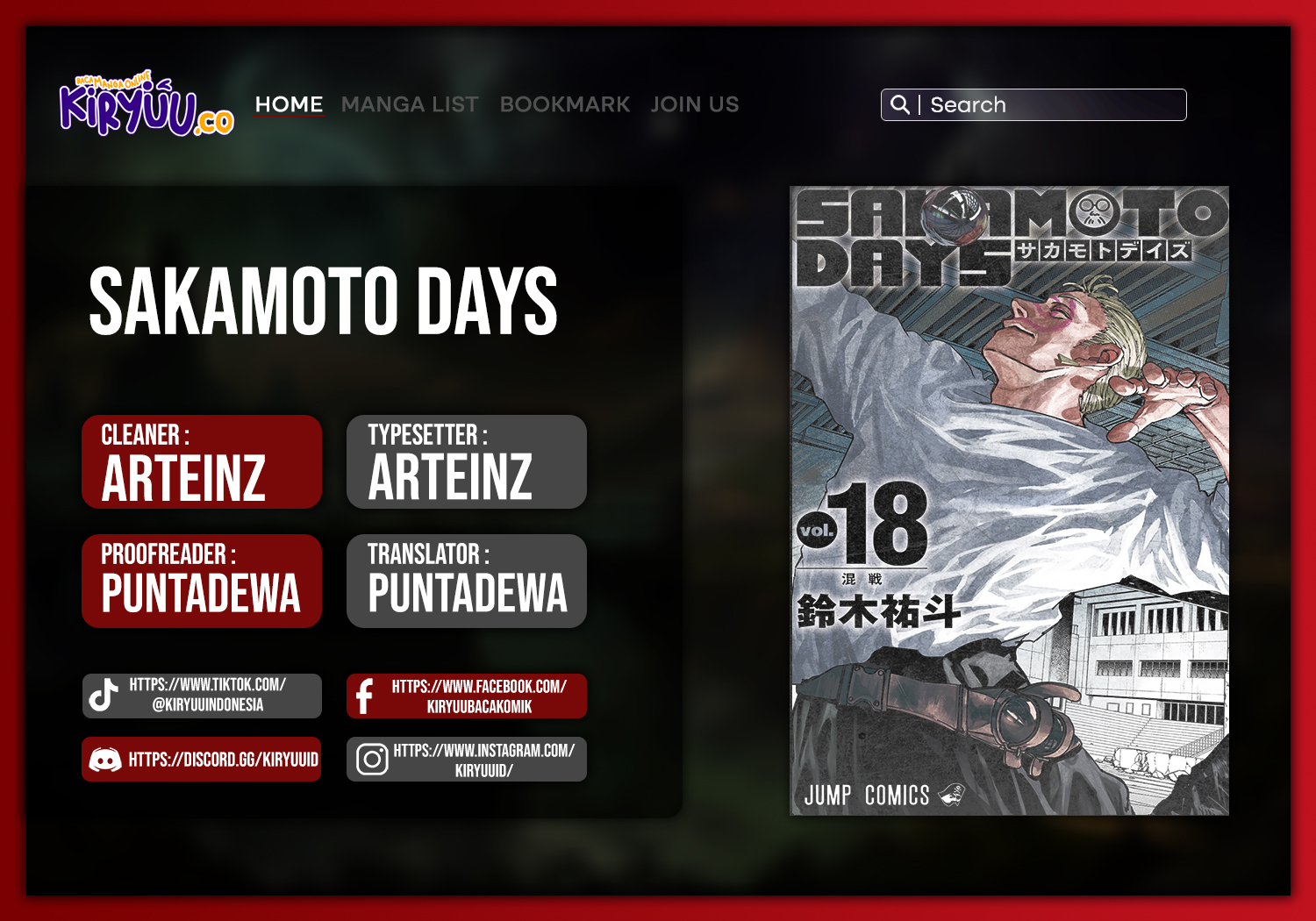 Komik Sakamoto Days Chapter 181 gambar nomor 1