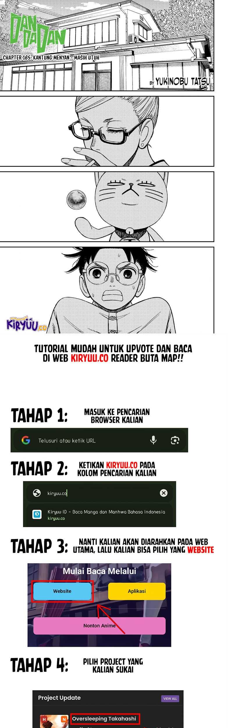 Manga DANDADAN Chapter 165 gambar nomor 2