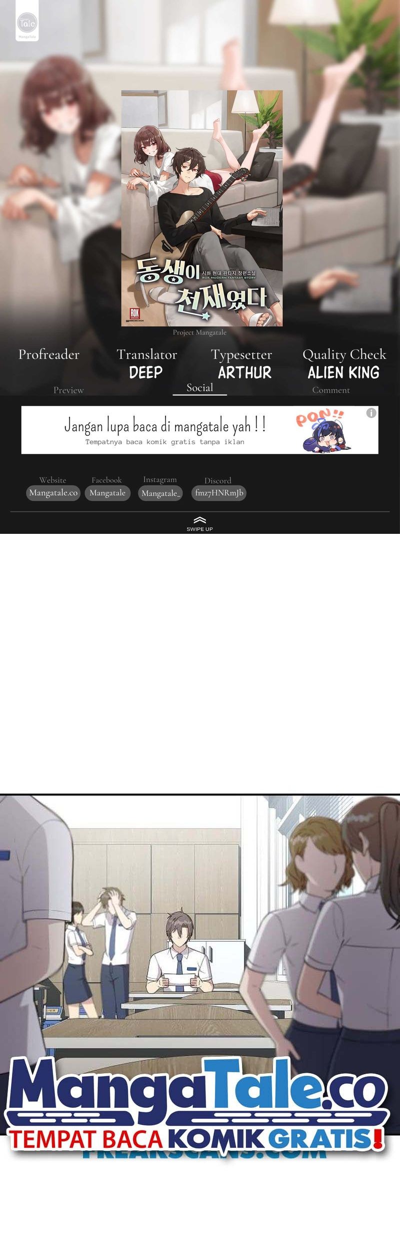 Komik My Younger Sister Was a Genius Chapter 19 gambar nomor 1