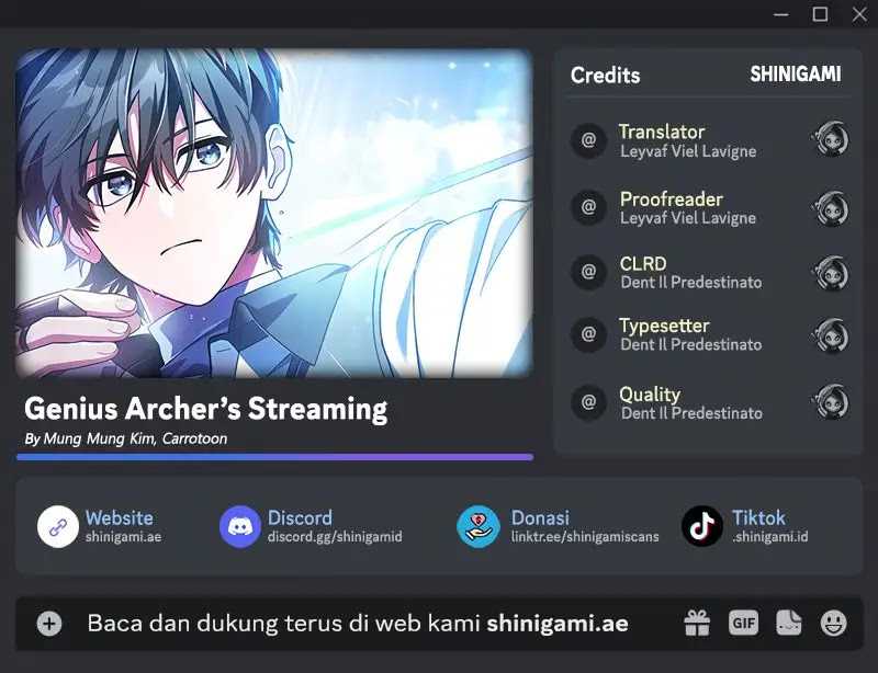 Komik Genius Archer’s Streaming Chapter 48 gambar nomor 1